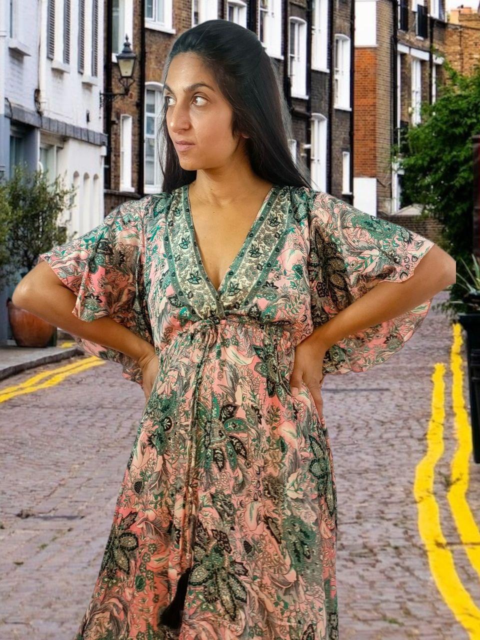 Karina Pink Dress - NolaByBijusol