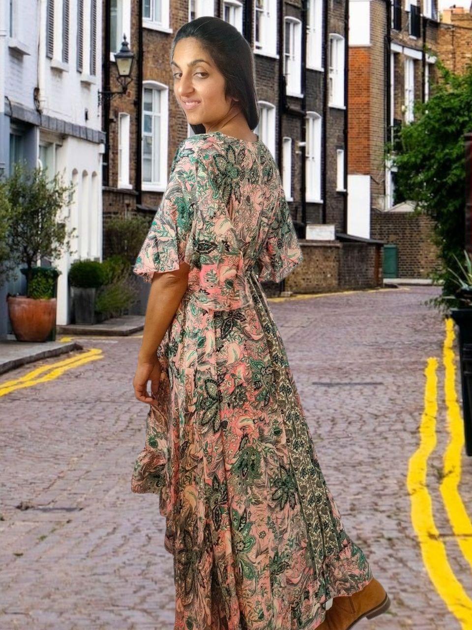 Karina Pink Dress - NolaByBijusol