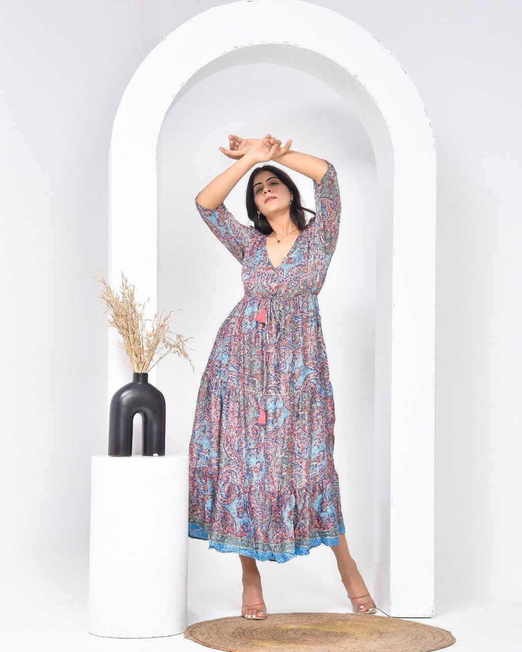 Suri Blue Dress - NolaByBijusol