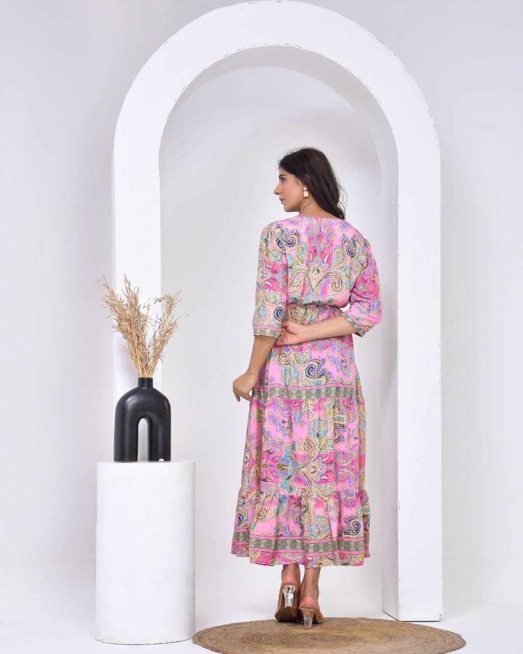 Suri Pink Dress - NolaByBijusol