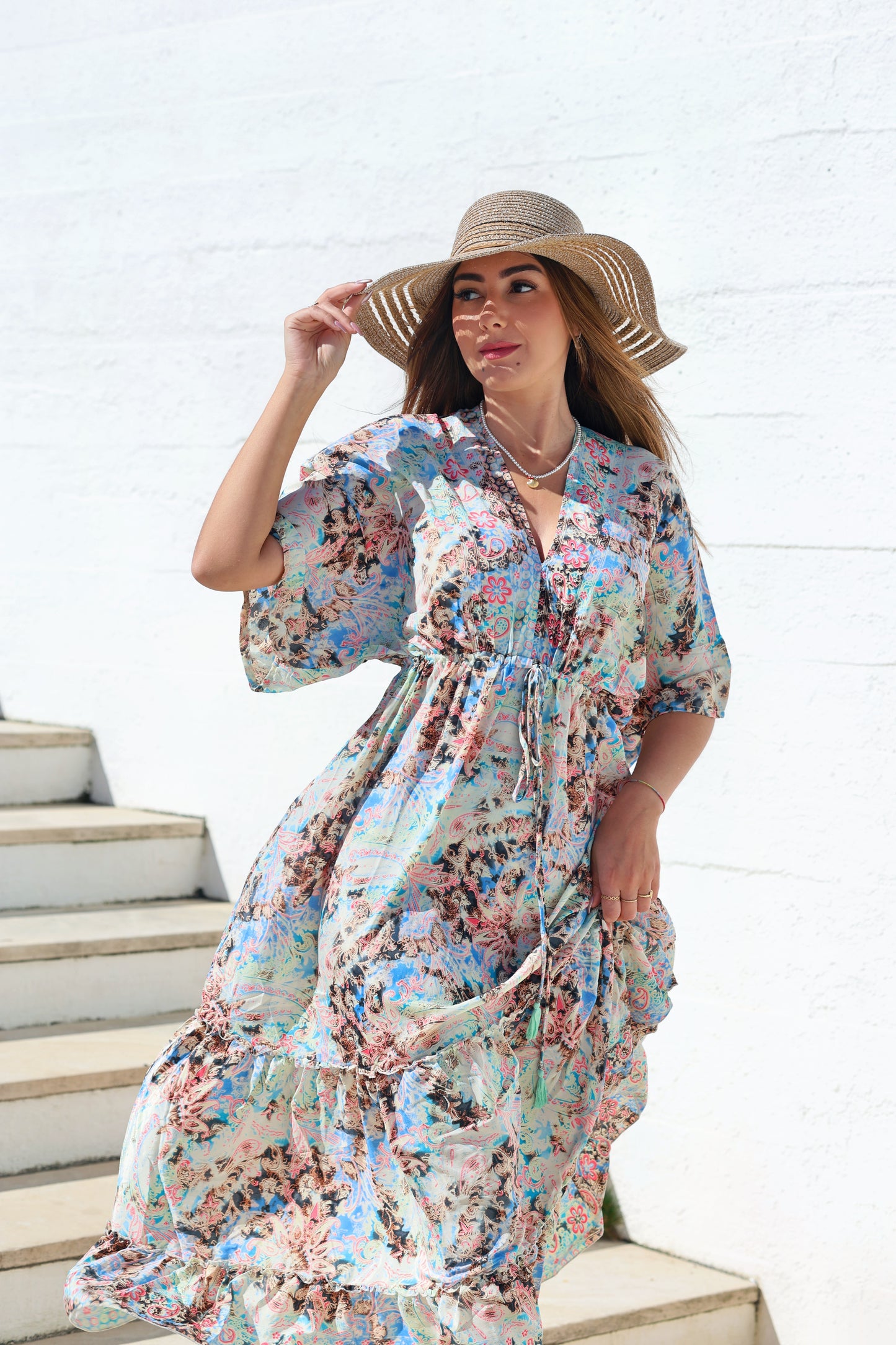 Perla Floral Dress - NolaByBijusol