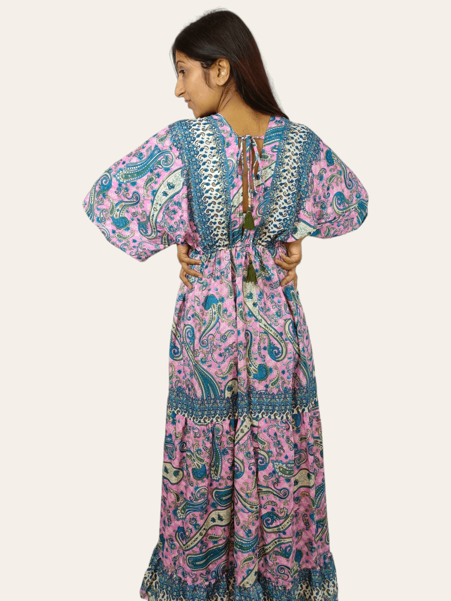 Bubbles Silk Dress - NolaByBijusol