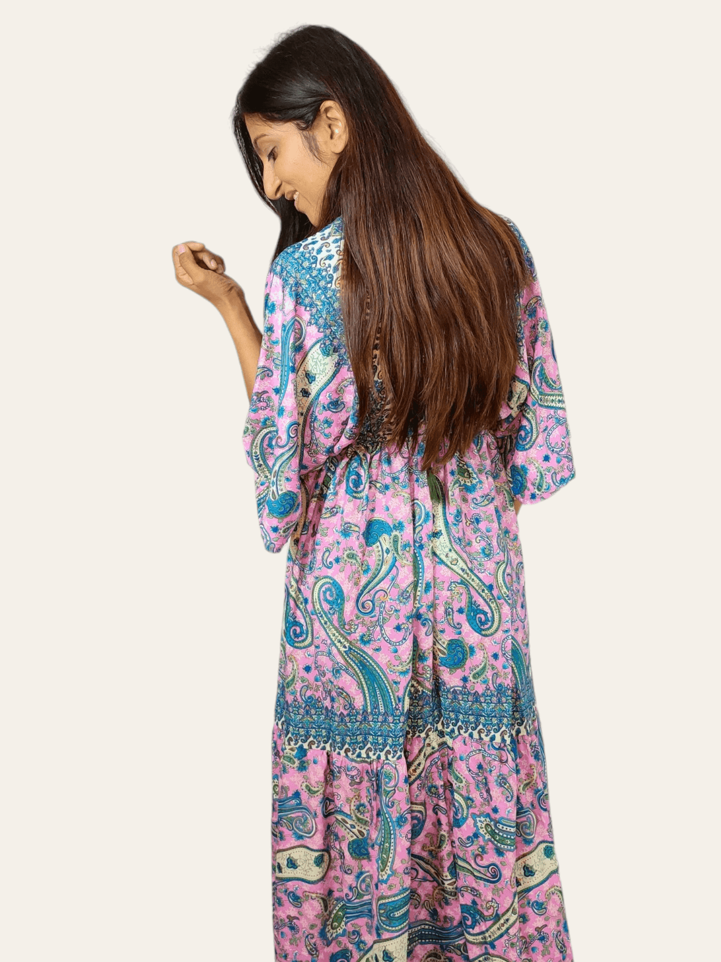 Bubbles Silk Dress - NolaByBijusol