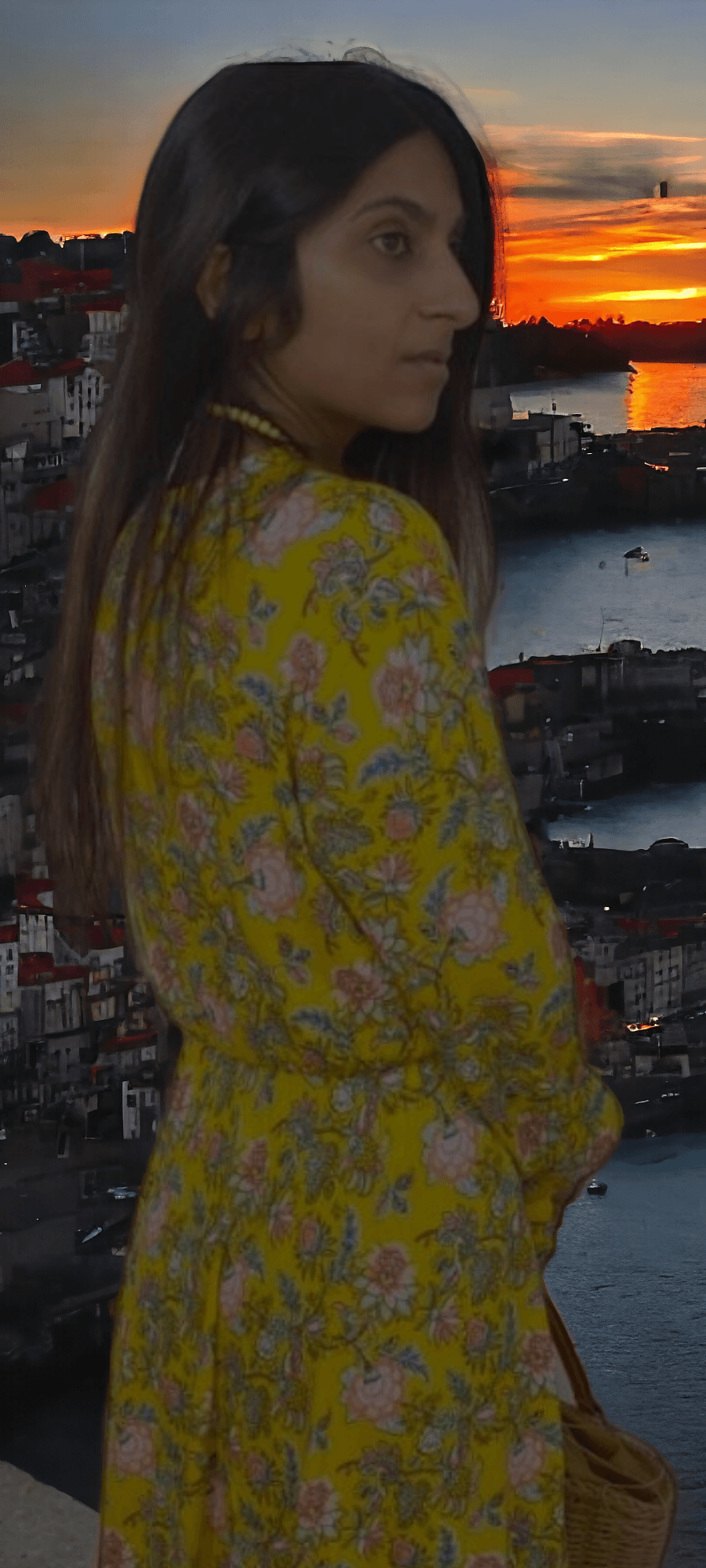 Floral Dress Yellow - NolaByBijusol