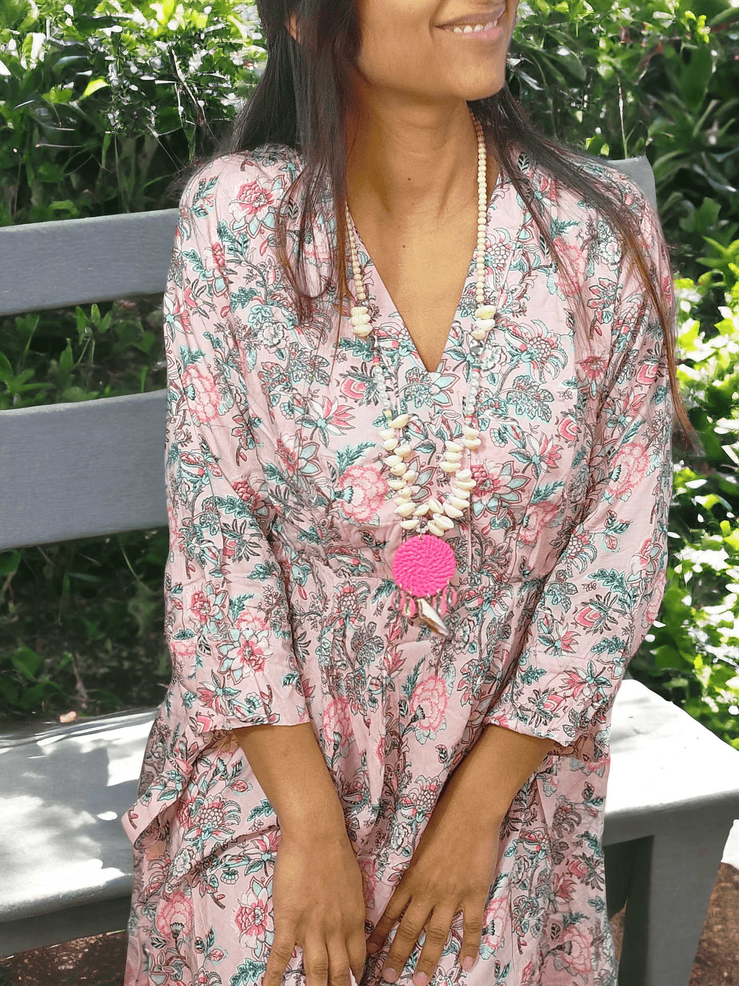 Floral Dress Pink - NolaByBijusol