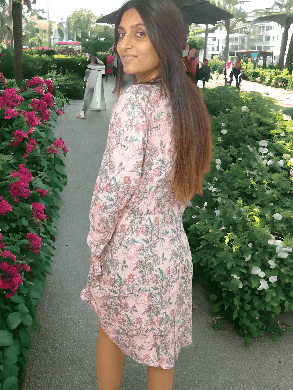 Floral Dress Pink - NolaByBijusol