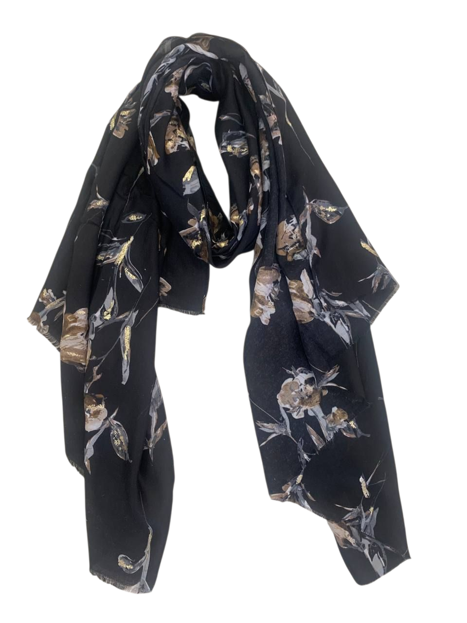Floral Winter Cotton scarf JY90187