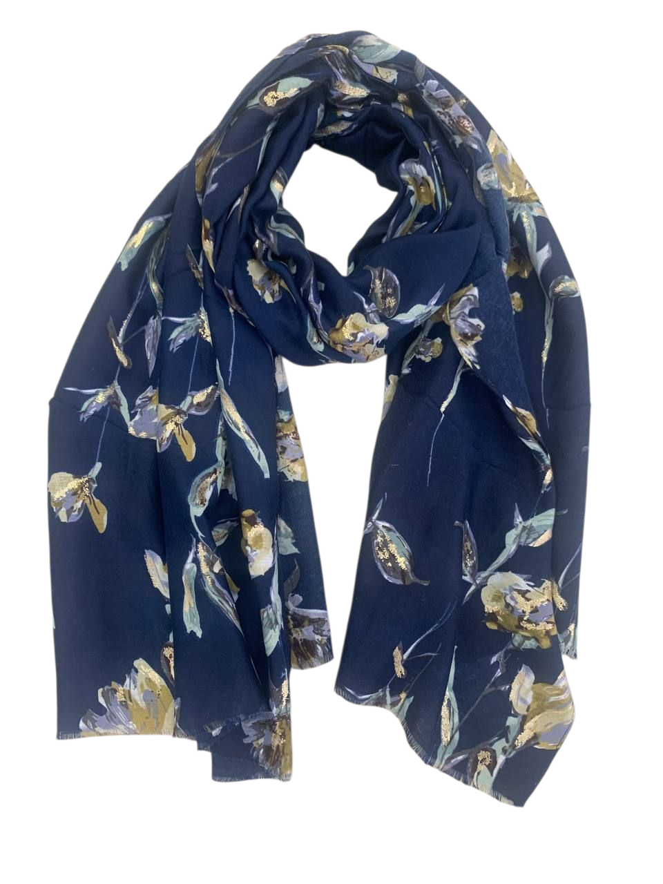 Floral Winter Cotton scarf JY90187