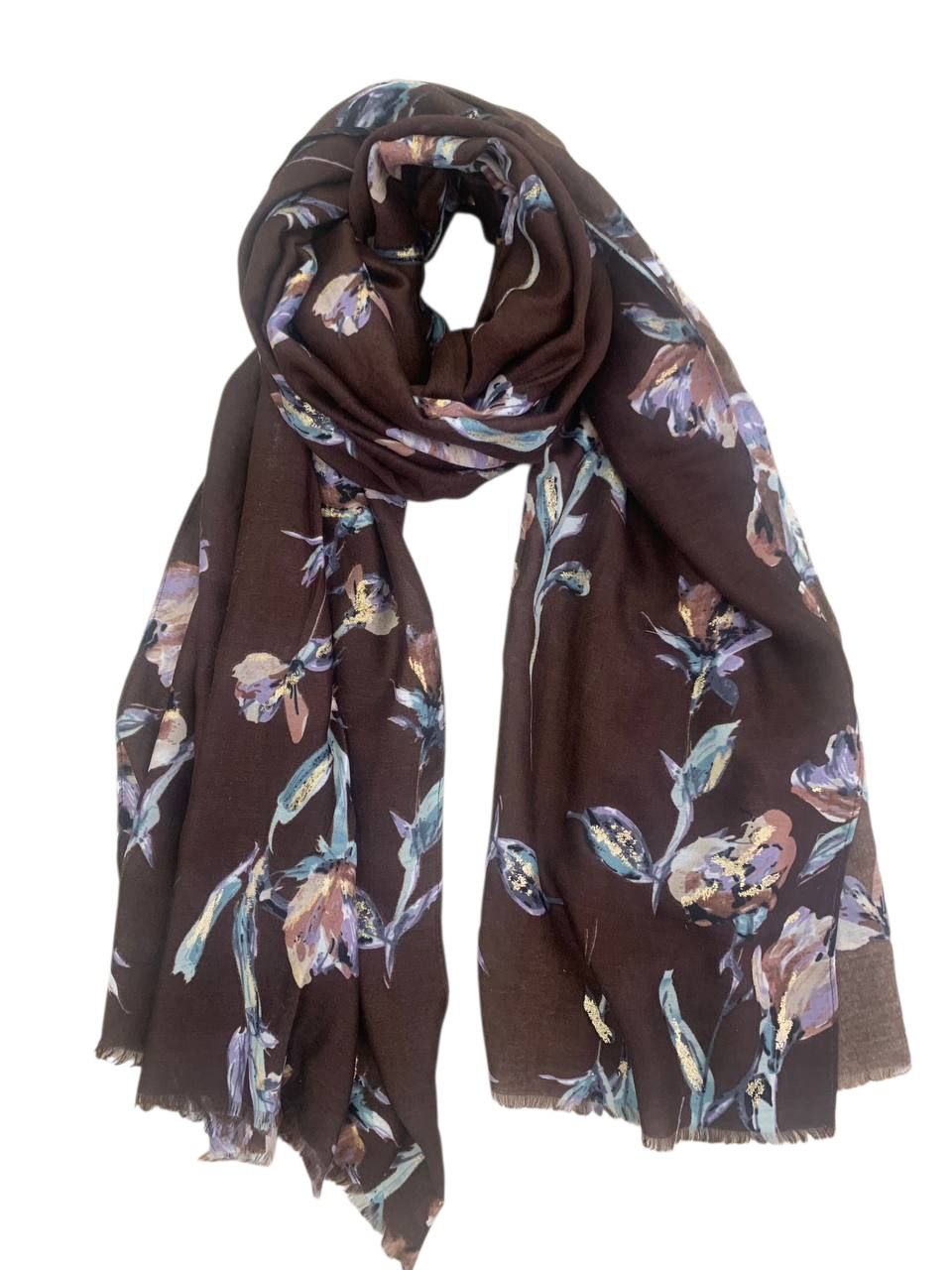 Floral Winter Cotton scarf JY90187