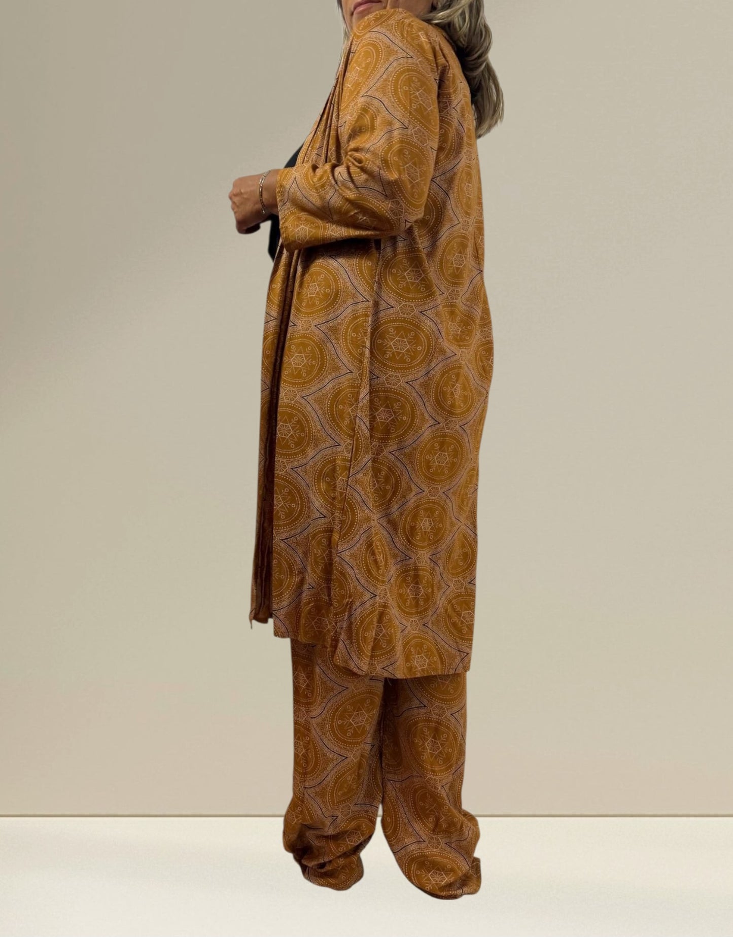 Nola Harmony Set Boho Kimono & Trousers 2164