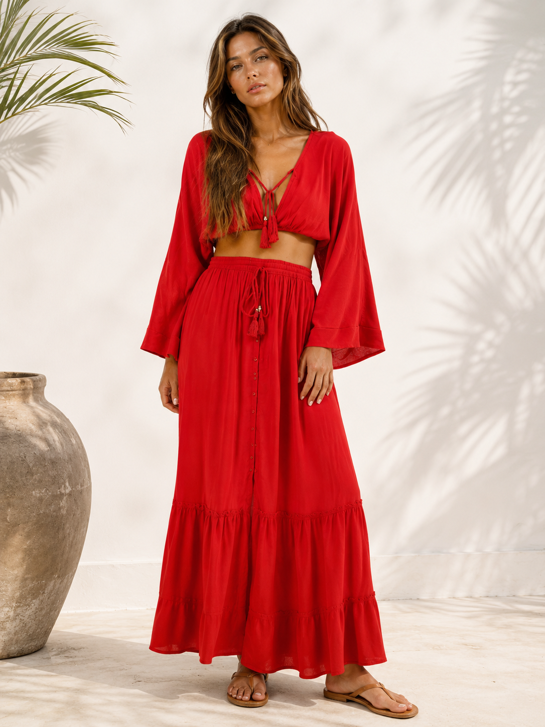 Nola Boho Viscose Two-Piece Set NolaByBijusol