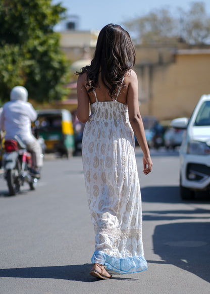 Petunia Dress White