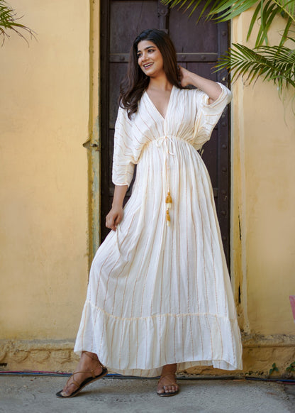 Zanzibar Dress Pearlwhite