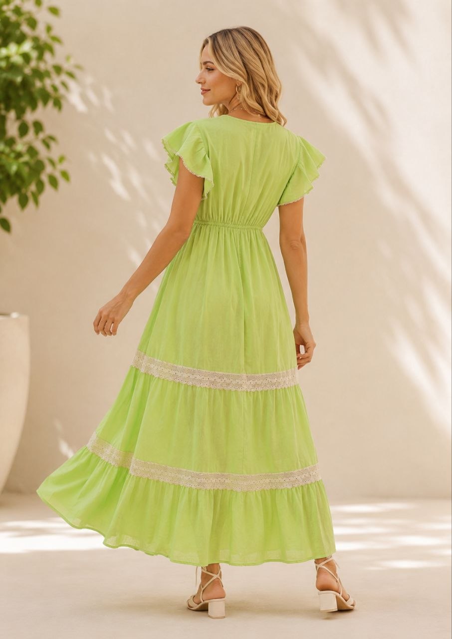 Balize Dress Lime NolaByBijusol