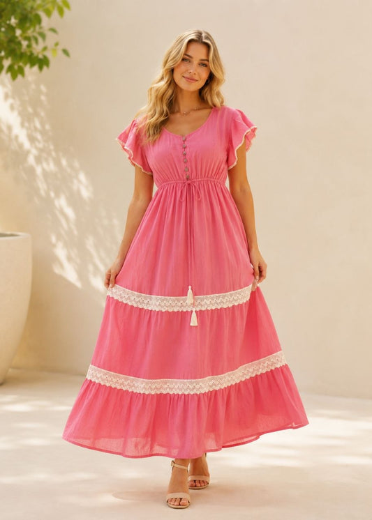 Balize Dress Pink NolaByBijusol
