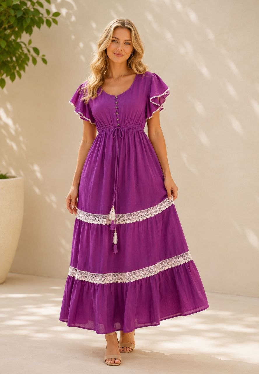 Balize Dress Magenta NolaByBijusol