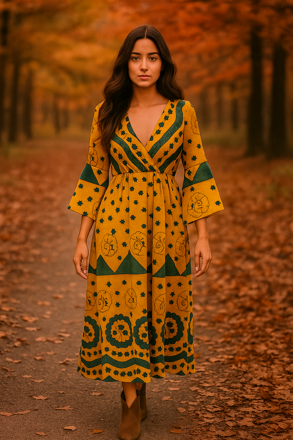 Tulsi yellow dress Nola by Bijusol