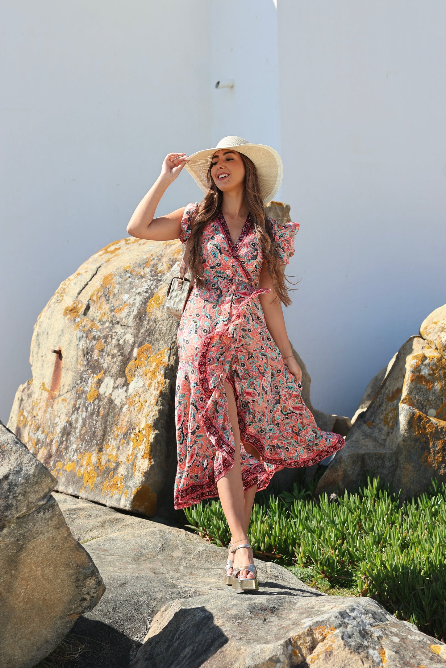 Jayda Red Dress - NolaByBijusol 