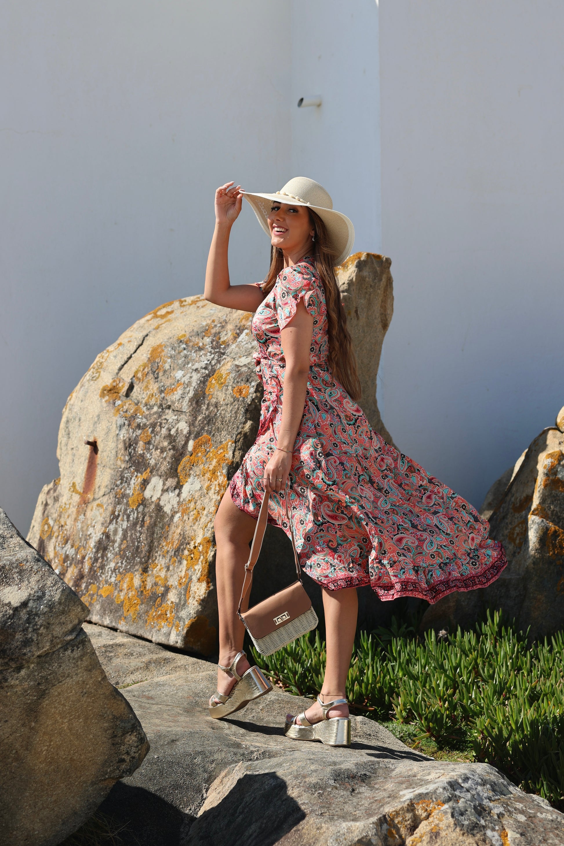 Jayda Red Dress - NolaByBijusol 