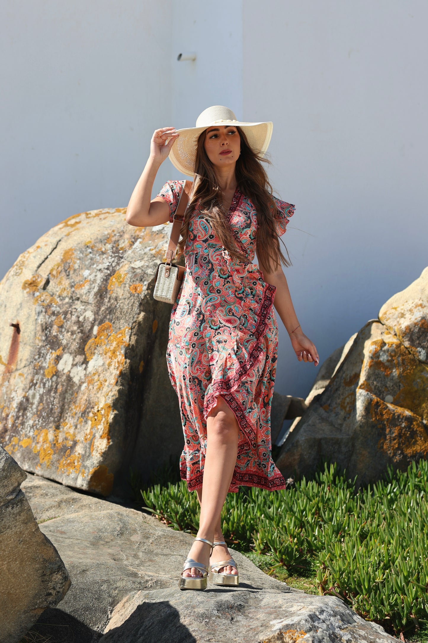 Jayda Red Dress - NolaByBijusol 