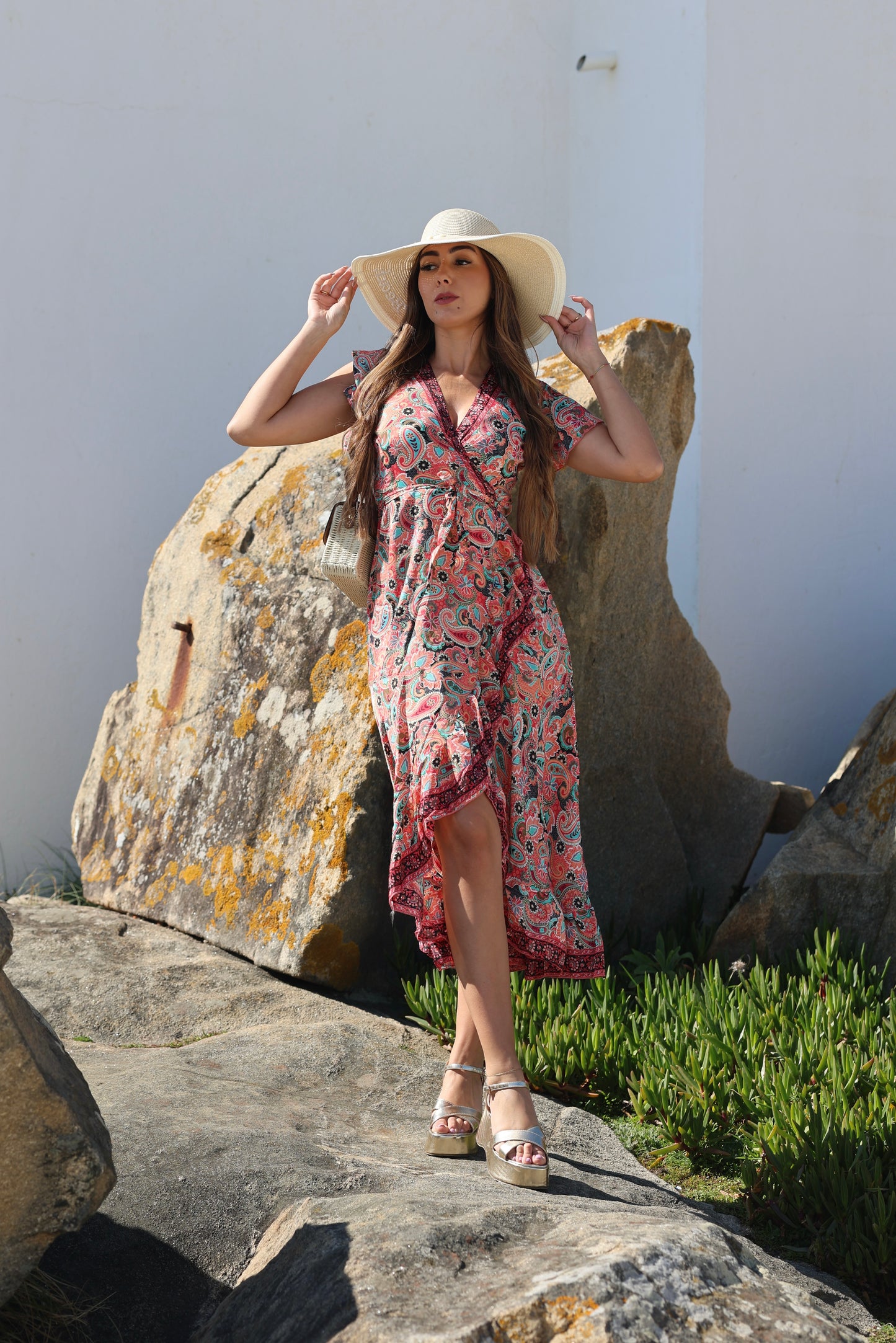 Jayda Red Dress - NolaByBijusol 