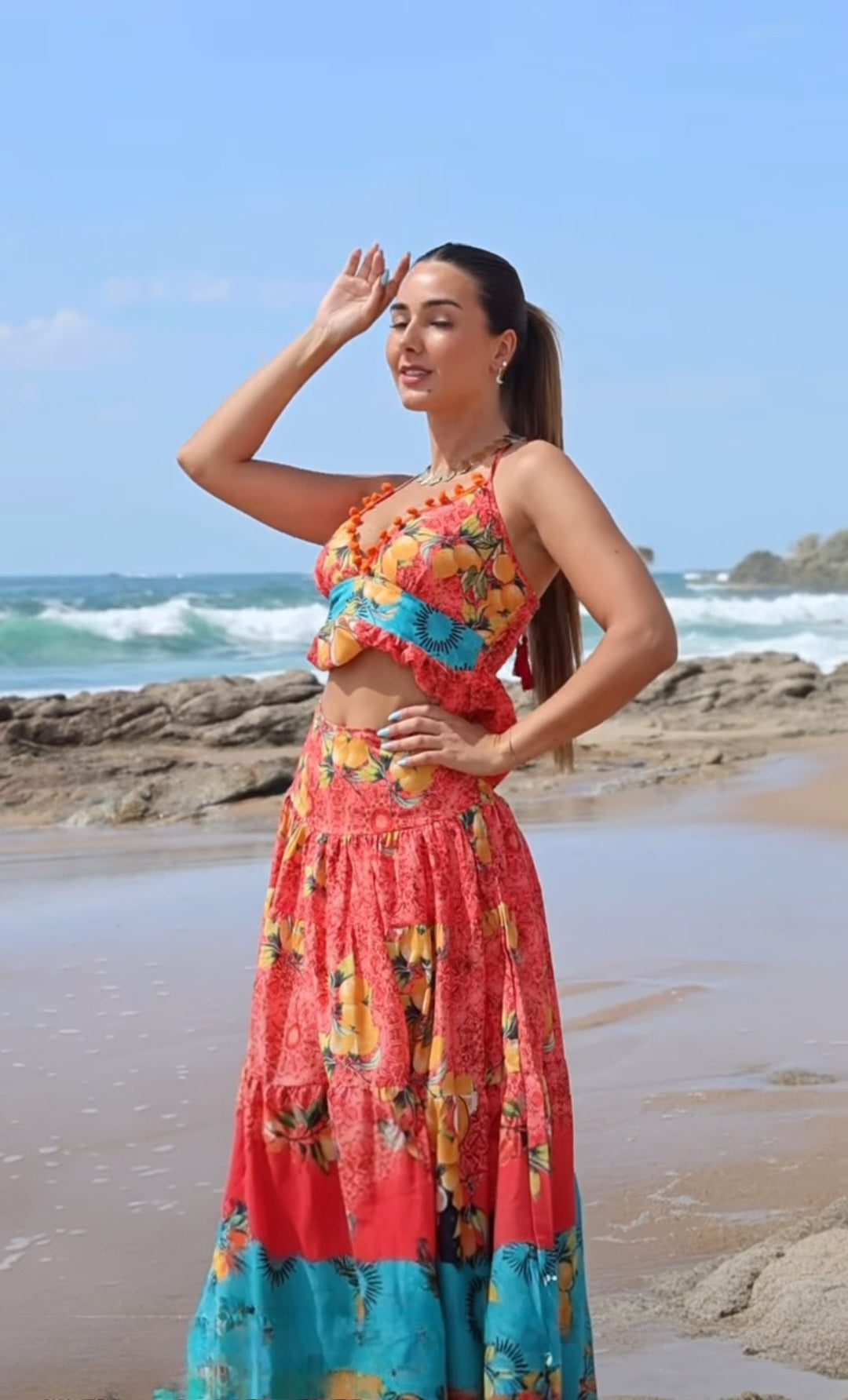 Paradise Top and Skirt Set - NolaByBijusol 