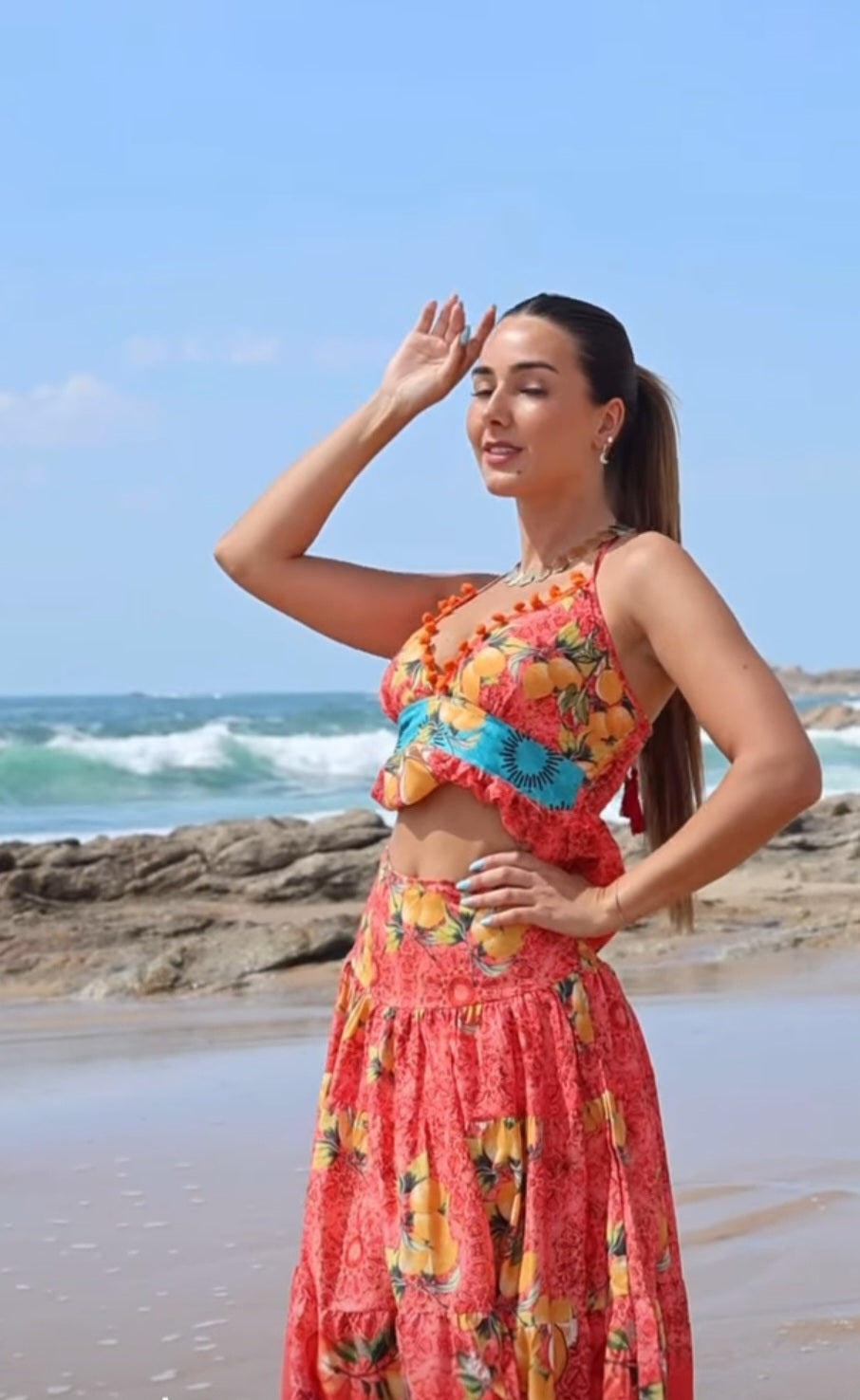 Paradise Top and Skirt Set - NolaByBijusol 