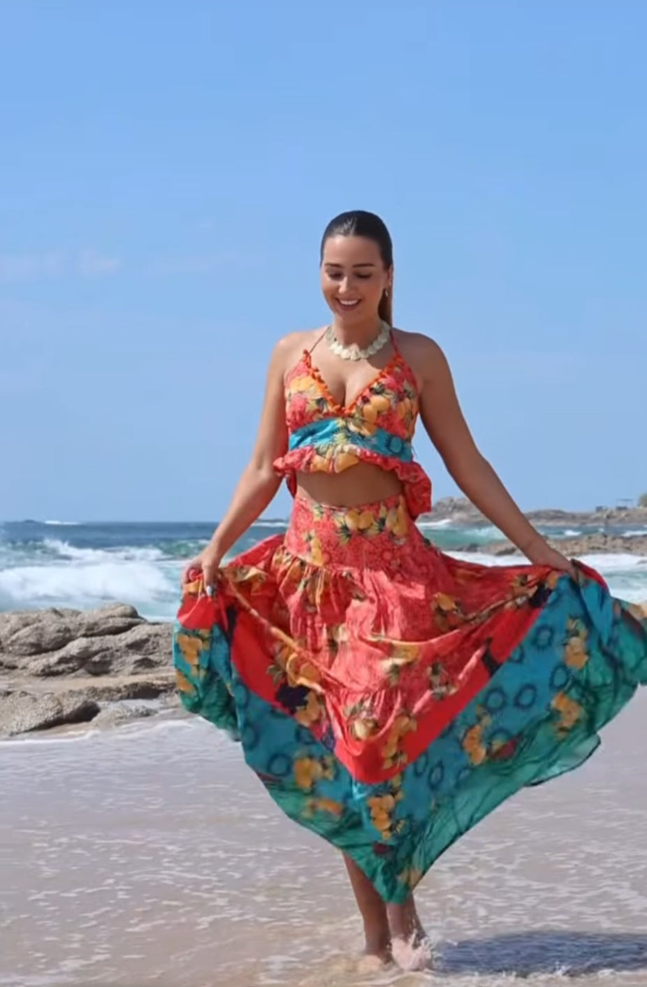 Paradise Top and Skirt Set - NolaByBijusol 