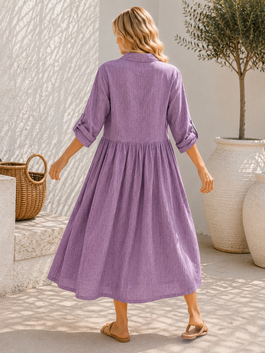 Nola Premium Linen Kimono Blazer – 100% Linen 21306 NolaByBijusol