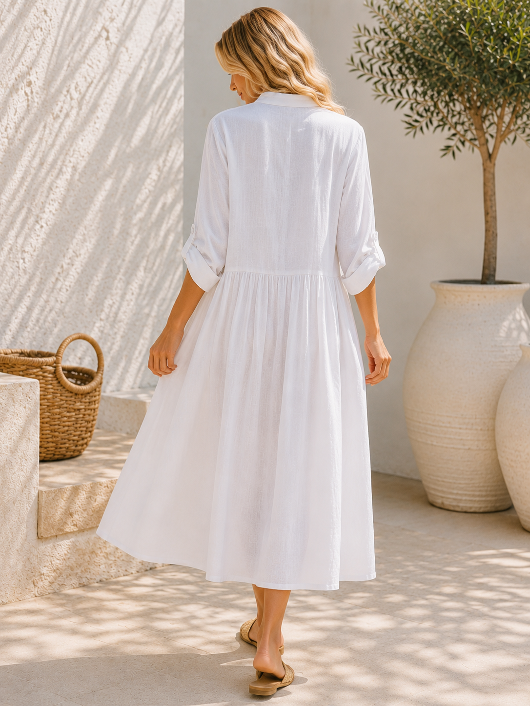 Nola Premium Linen Kimono Blazer – 100% Linen 21306 NolaByBijusol