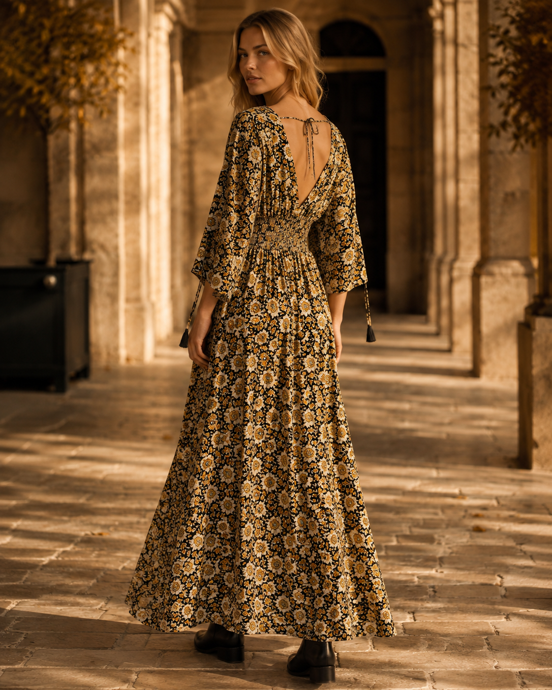 Nola Autumn Muse Maxi Dress NolaByBijusol