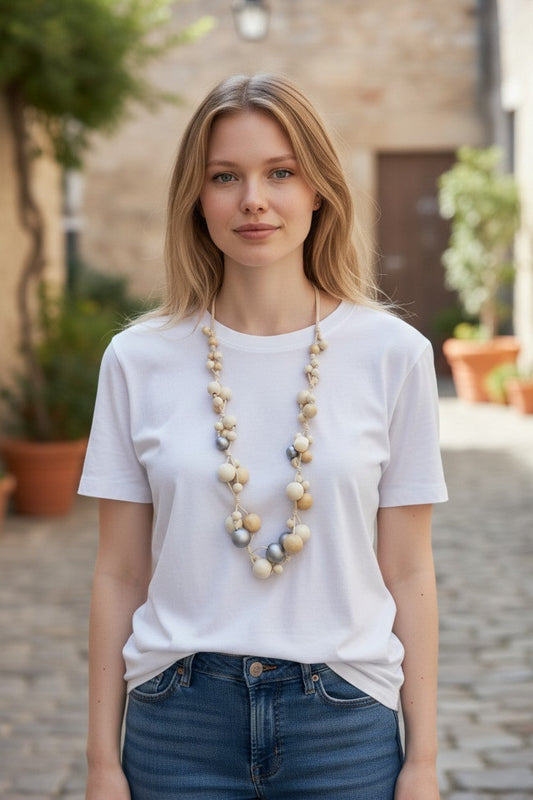 Tala Handmade Necklace Nola by Bijusol