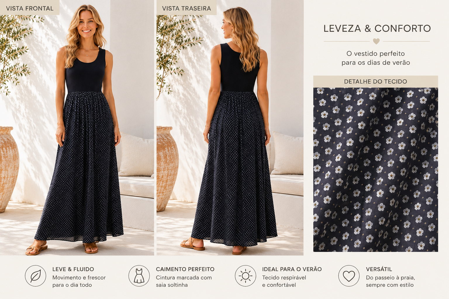 Nola Daisy Maxi Dress NolaByBijusol