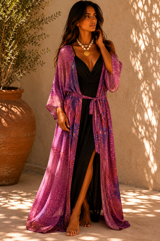 Nola Silk Mandala Kimono NolaByBijusol