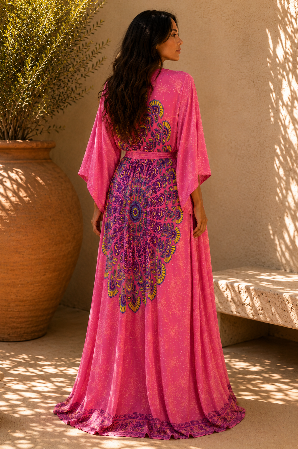 Nola Silk Mandala Kimono NolaByBijusol