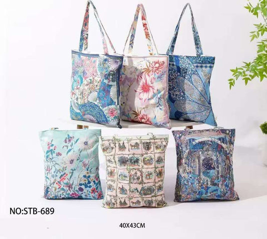 Cotton Tote Bag stb-689 Nola by Bijusol