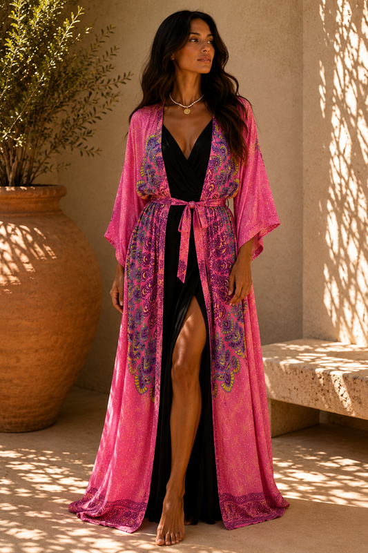 Nola Silk Mandala Kimono NolaByBijusol