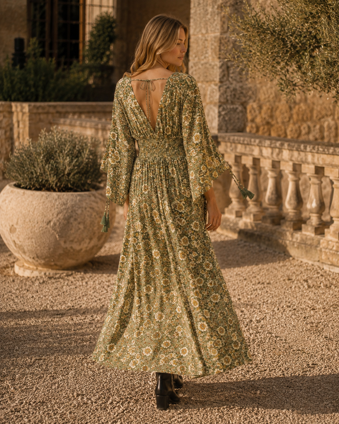 Nola Autumn Muse Maxi Dress NolaByBijusol