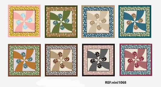 Silk Touch Floral Scarves 70x70 cm nini1068 Nola by Bijusol