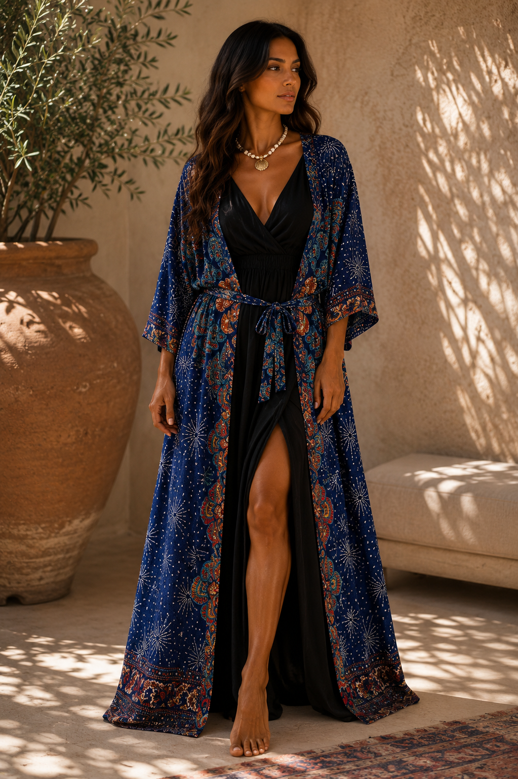 Nola Silk Mandala Kimono NolaByBijusol