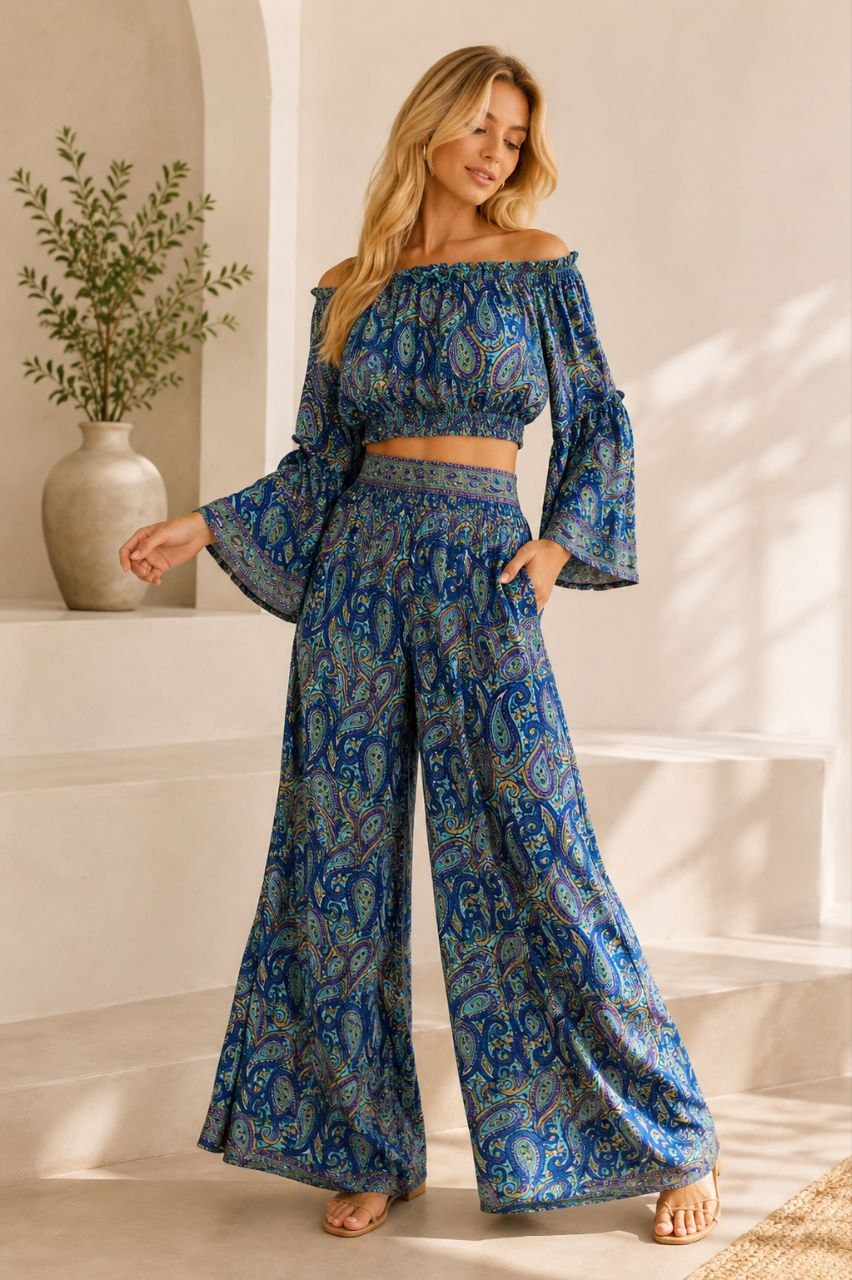 Ocean Paisley Set NolaByBijusol