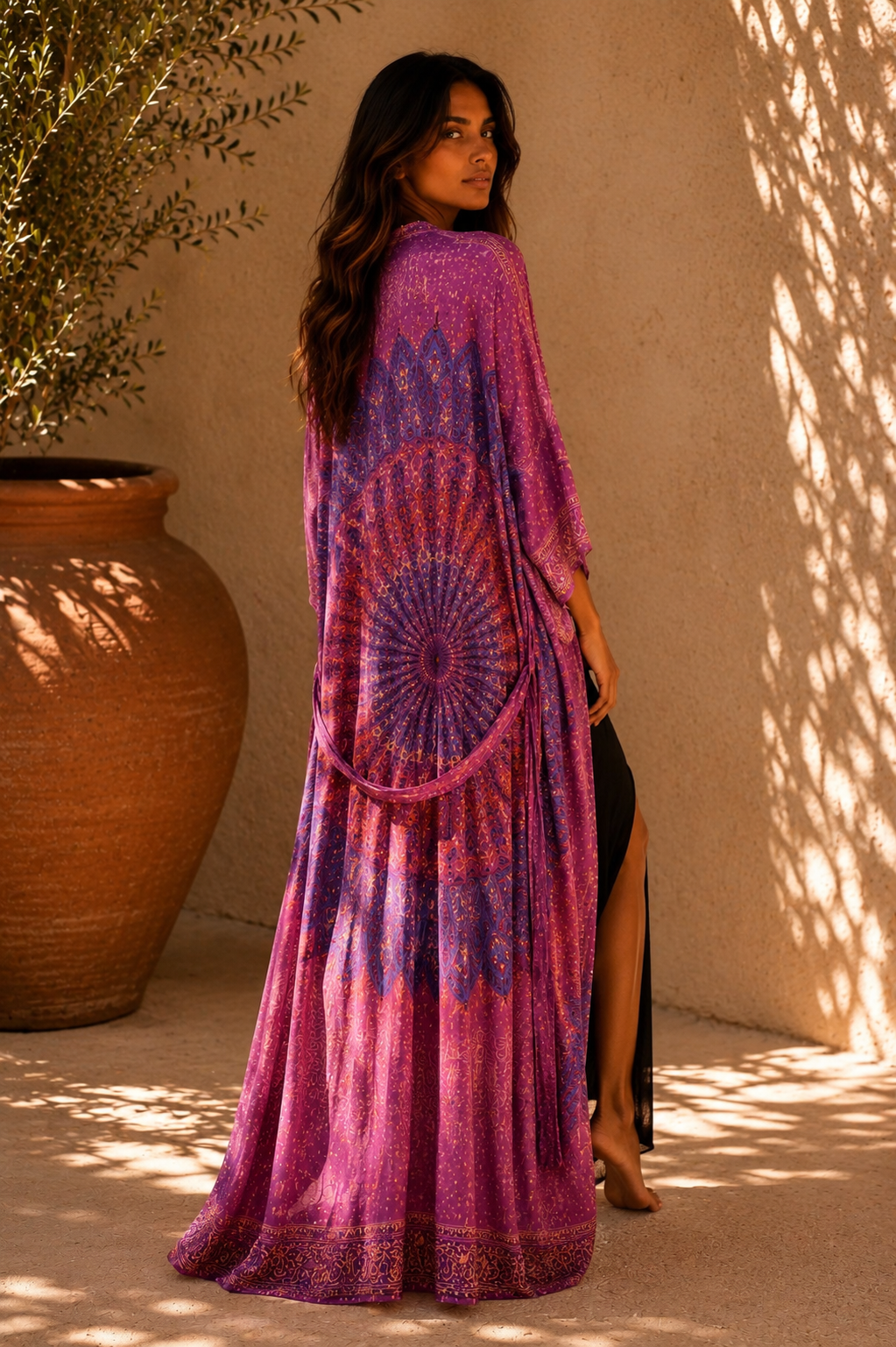 Nola Silk Mandala Kimono NolaByBijusol