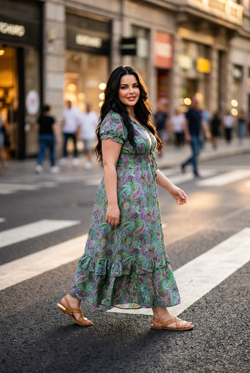 Aria Silk Boho Maxi Dress - Blush Pink NolaByBijusol