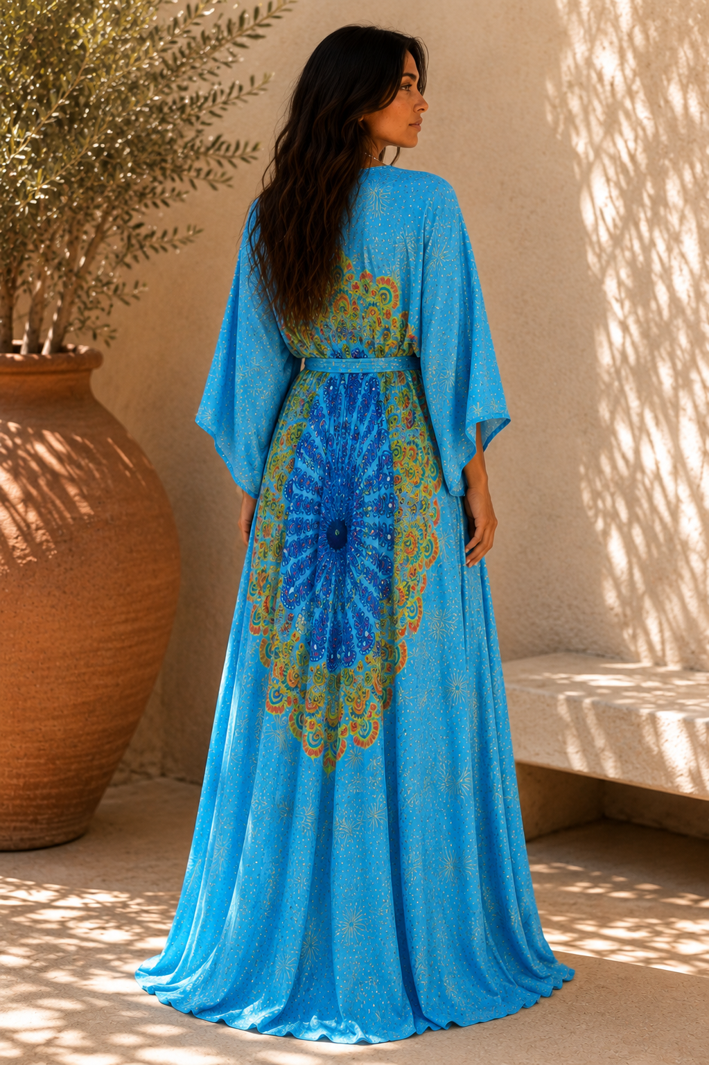 Nola Silk Mandala Kimono NolaByBijusol
