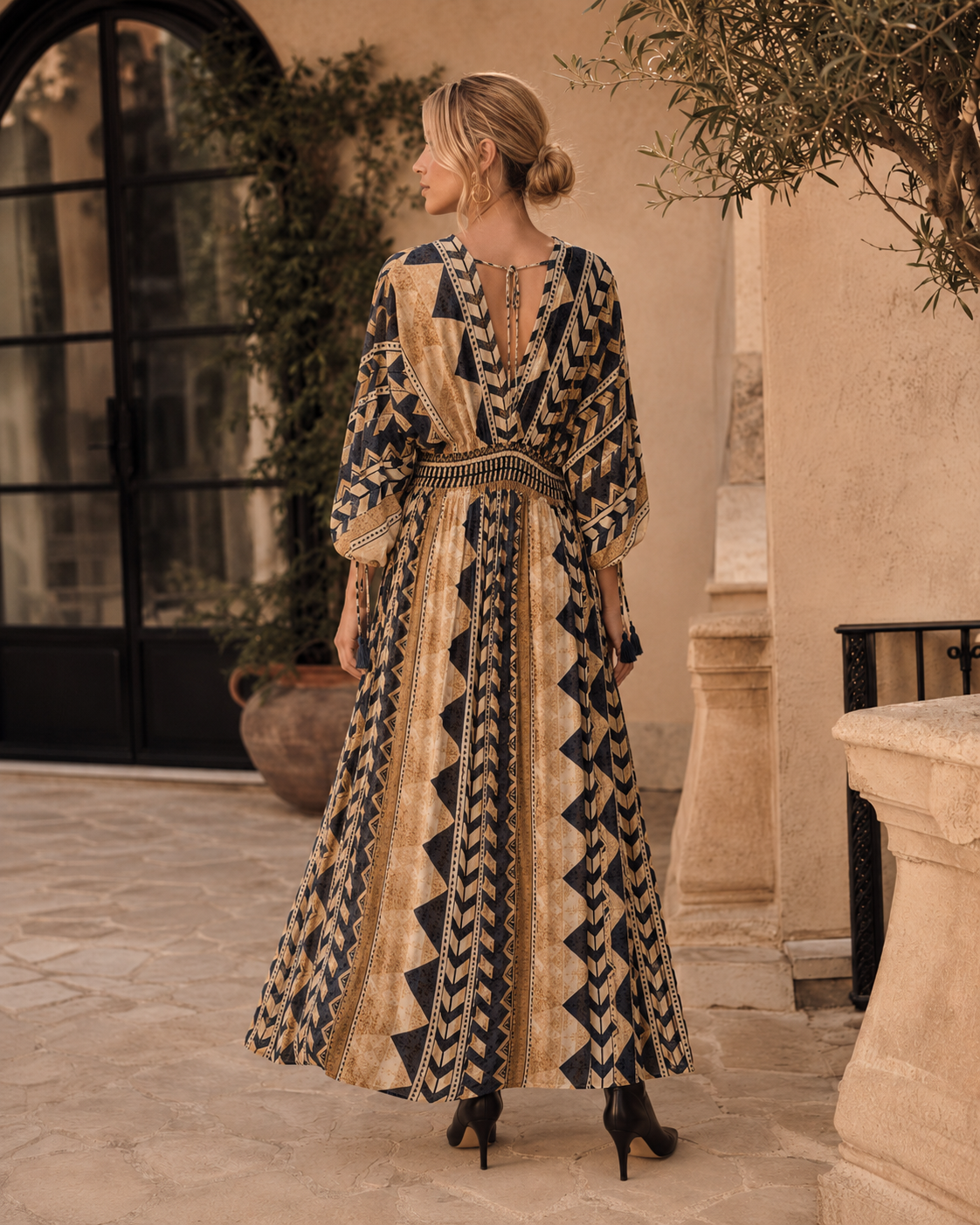Nola Wild Heritage Maxi Dress NolaByBijusol
