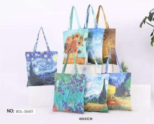 Cotton Tote Bag bol-36401 Nola by Bijusol