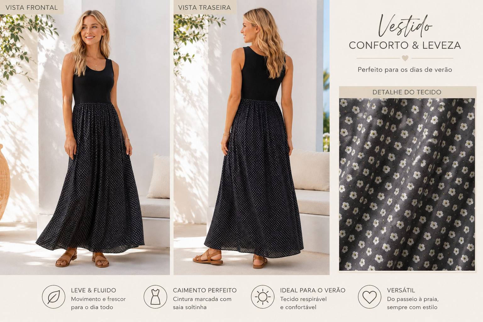 Nola Daisy Maxi Dress NolaByBijusol