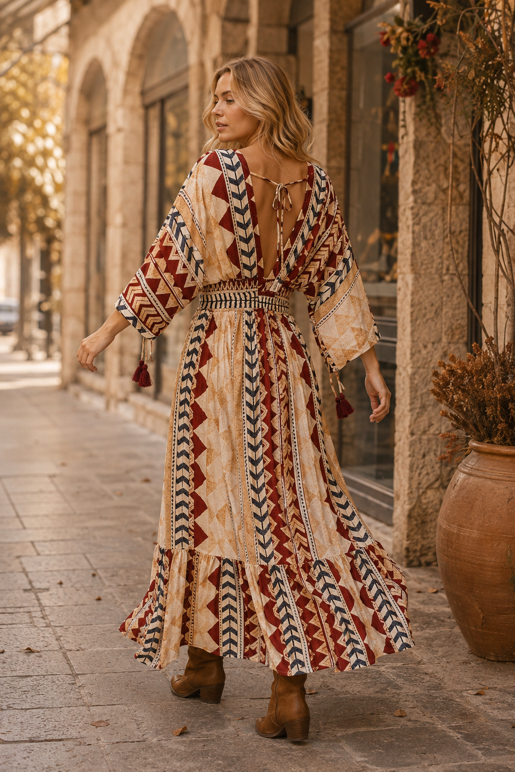 Nola Wild Heritage Maxi Dress NolaByBijusol