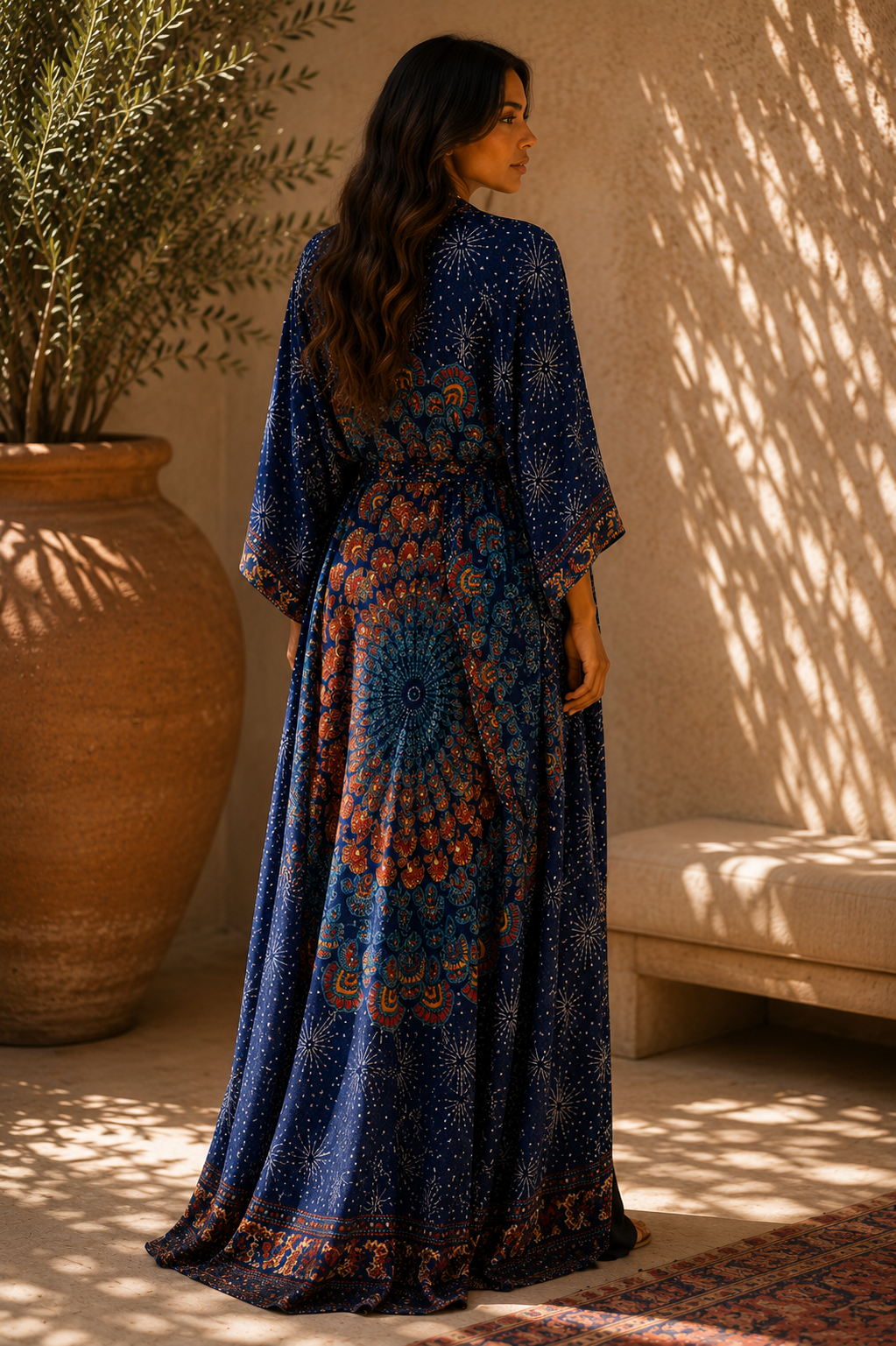 Nola Silk Mandala Kimono NolaByBijusol