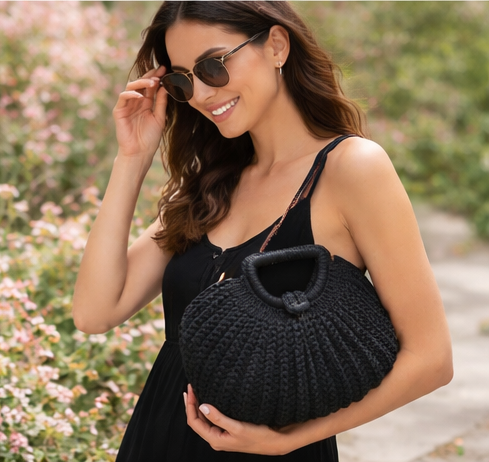 👜 Crochet Shell Handbag | Lightweight & Stylish Nola by Bijusol